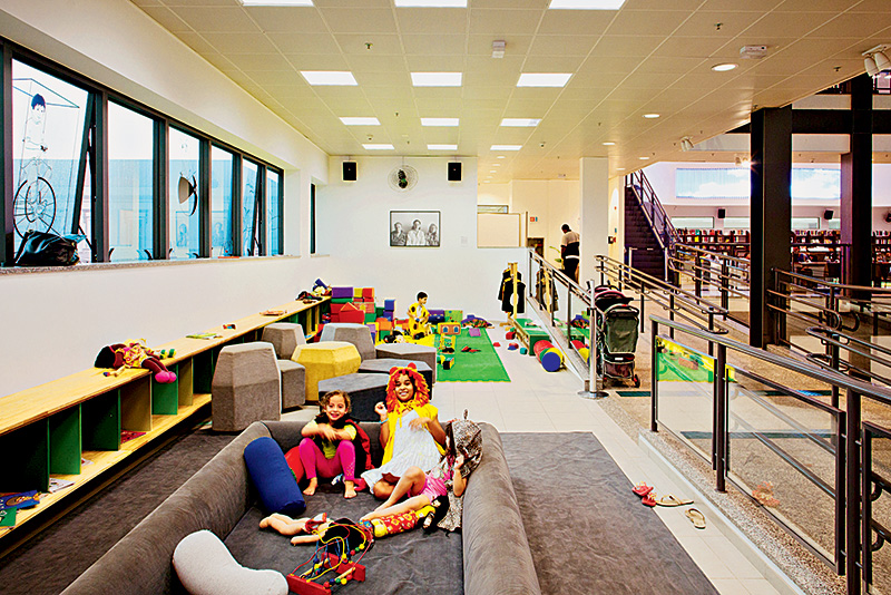 Sescs possuem áreas bacanas para a garotada