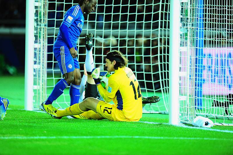 Uma das maiores chances de gol do Chelsea parou nas m&atilde;os de C&aacute;ssio