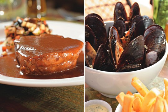 Le Repas tem alma de bistrô