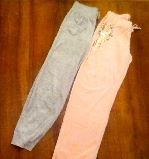 Calças da Juicy Couture. Preço: R$ 10,00 cada peça Calças da Juicy Couture. Preço: R$ 10,00 cada peça