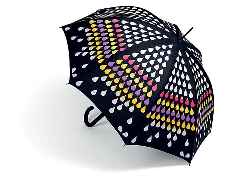 	Camale&atilde;o. Em contato com a &aacute;gua, as gotas brancas ficam coloridas. R$ 79,90. Imaginarium, www.imaginarium.com.br.