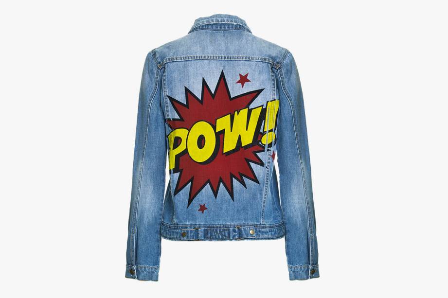 Jaqueta jeans: R$ 490,00 Jaqueta jeans: R$ 490,00