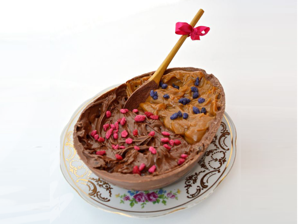 Ovo de Páscoa com bacon, queijo brie e mais esquisitices