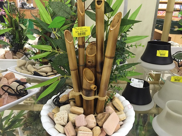 Fonte com bambu (300 reais) Fonte com bambu (300 reais)