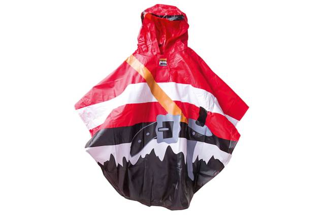 Capa de chuva infantil com estampa de pirata: R$ 138,00 Capa de chuva infantil com estampa de pirata: R$ 138,00