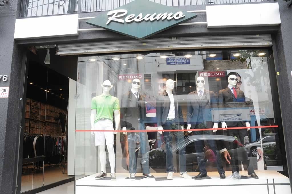 Bom Retiro: moda masculina