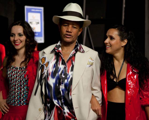 No filme "Super Nada, em 2012, quando interpretou um artista que fazia sucesso há anos na TV No filme "Super Nada, em 2012, quando interpretou um artista que fazia sucesso há anos na TV