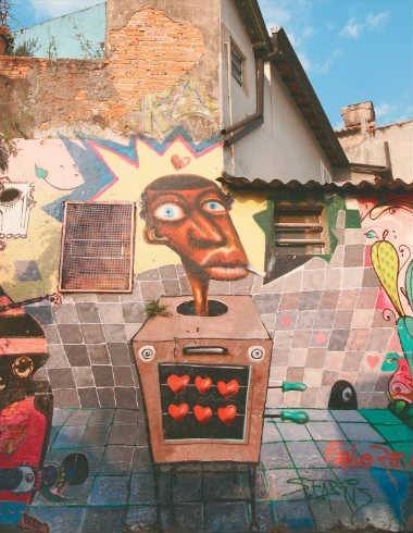 Vila Madalena: grafites fazem a fama do Beco do Batman