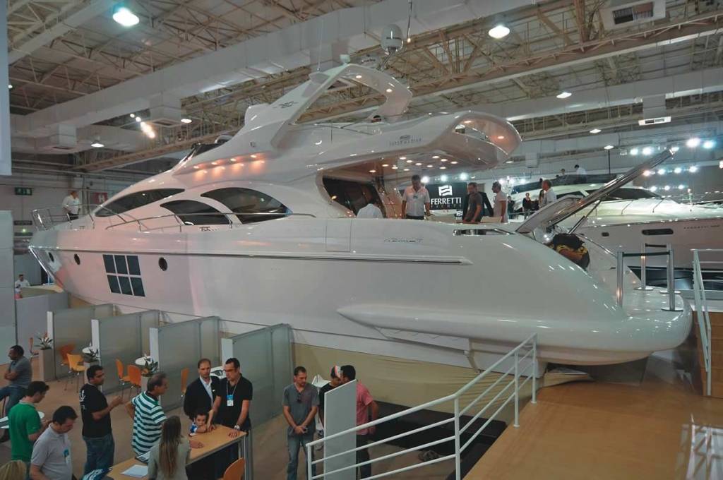 Barcos nas ruas da capital