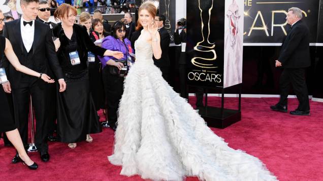 Amy Adams no Oscar 2013 Amy Adams no Oscar 2013