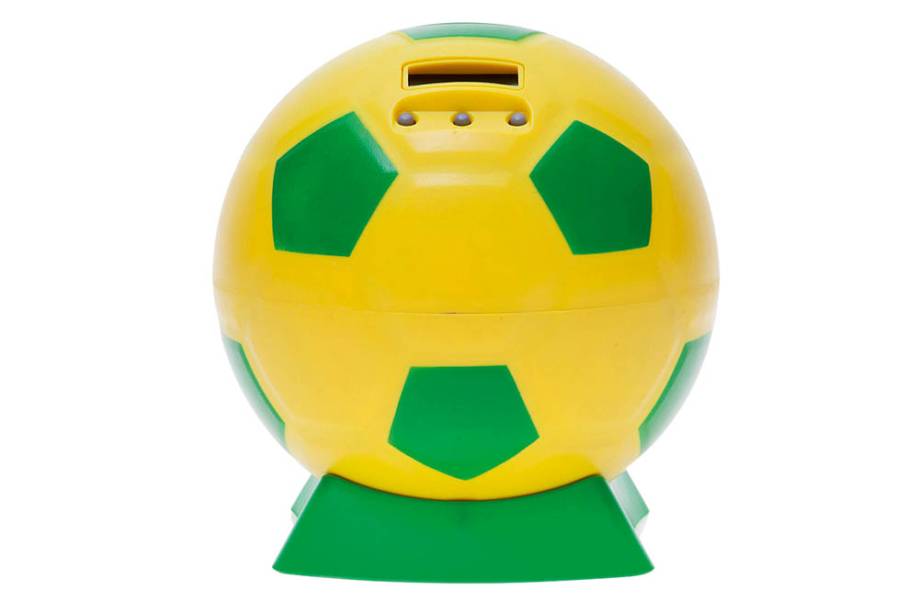 Cofre que marca a contagem do dinheiro: R$ 59,90 Cofre que marca a contagem do dinheiro: R$ 59,90