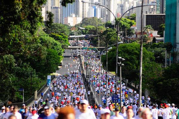 Maratona de São Paulo provoca interdições em mais de 50 vias