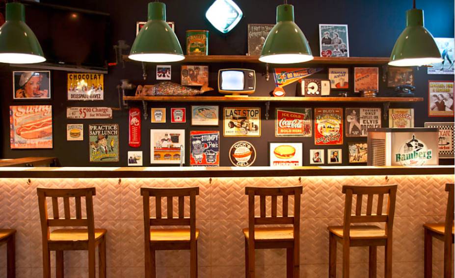 Big Kahuna Burger: decoração do ambiente