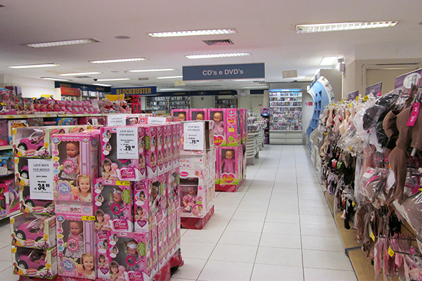 Lojas Americanas da Rua da Mooca: variedade de produtos
