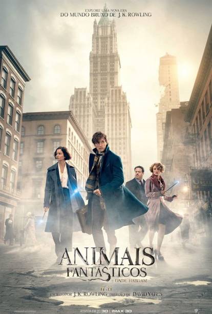 Pôster do filme Animais Fantásticos e Onde Habitam