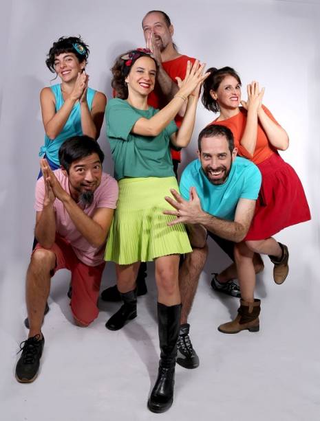 O grupo Barbatuques O grupo Barbatuques