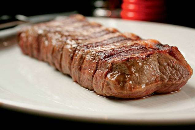 Bife de chorizo: uma das opções da NB Steak Bife de chorizo: uma das opções da NB Steak