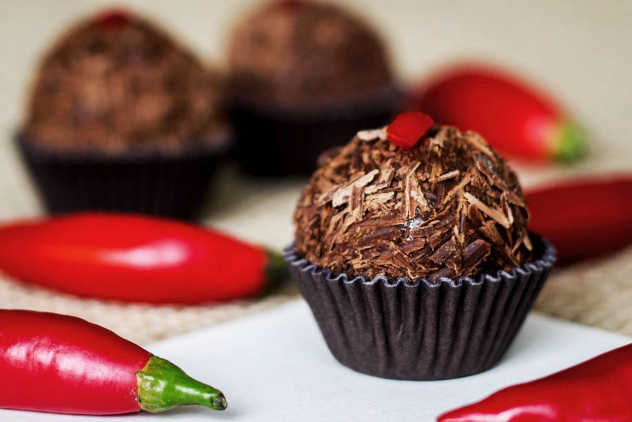 	Brigadeiro de café com pimenta, da Bliss Brigaderia