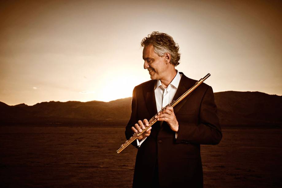 O tenor italiano Andrea Bocelli