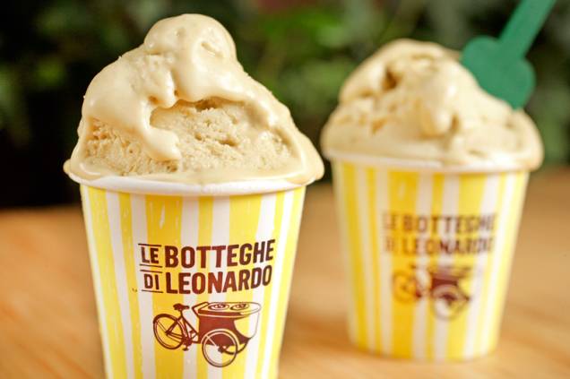 A versão de pistache, em tamanho míni A versão de pistache, em tamanho míni