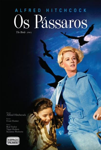 Os Pássaros: pôster do filme