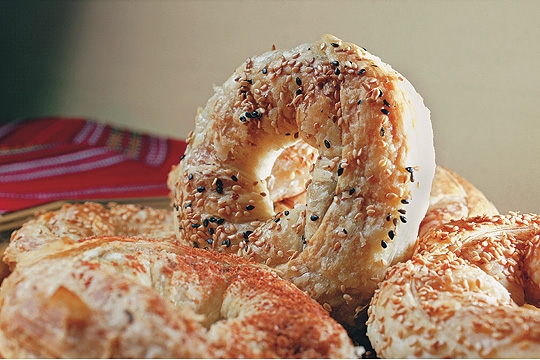 Tradição na Bulgária: as rosquinhas folhadas são chamadas de burekas