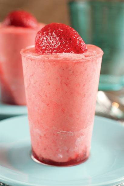 Convivio Il Gelato: Dopo cena de morango Convivio Il Gelato: Dopo cena de morango