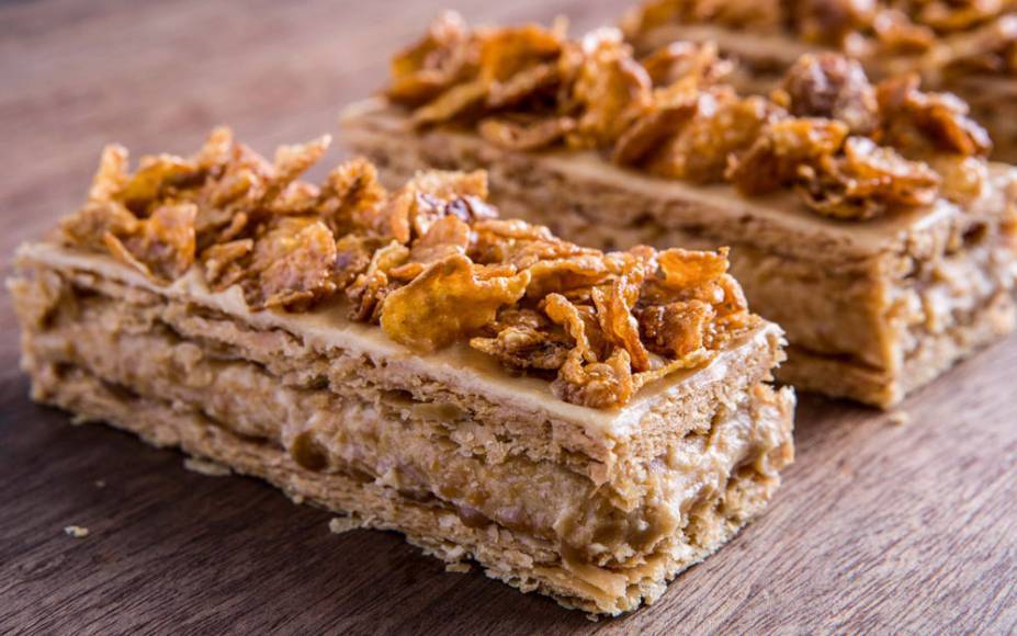 Mil-folhas caramelo Mil-folhas caramelo