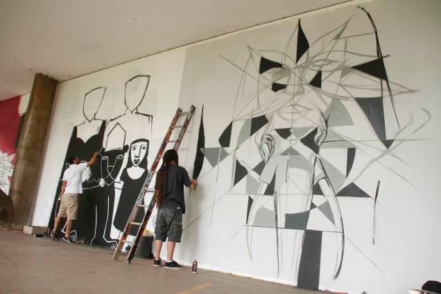 Derlon e Ficore têm trabalho que lembra a gravura Derlon e Ficore têm trabalho que lembra a gravura