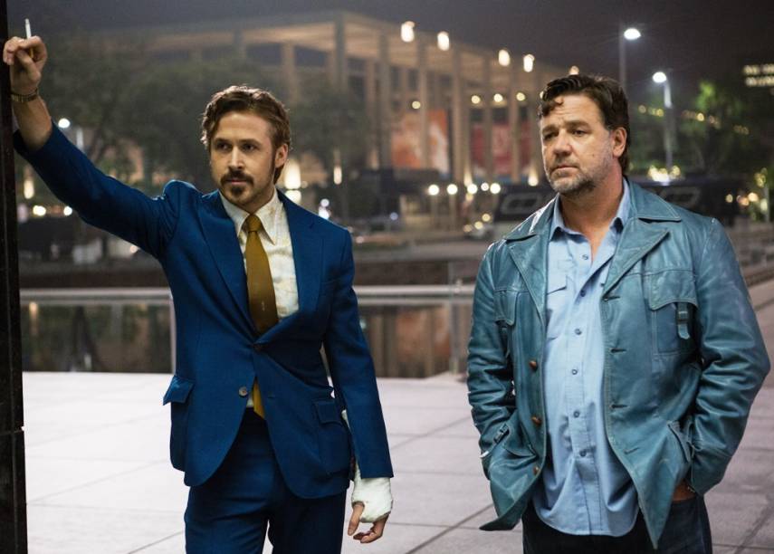 Dois Caras Legais: Gosling e Crowe tornam-se uma dupla de detetives contra todas as possibilidades