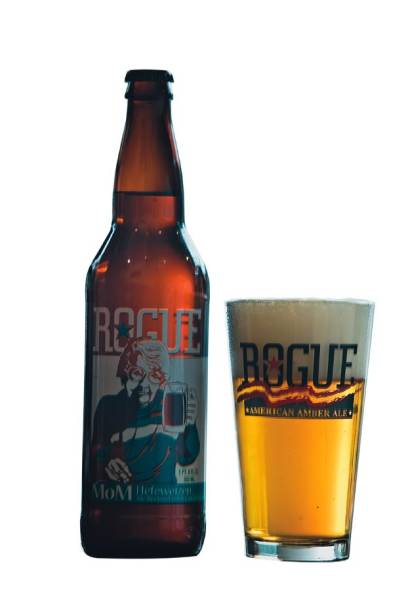 De estilo belga: a cerveja de trigo Rogue Mom, no Frangó De estilo belga: a cerveja de trigo Rogue Mom, no Frangó