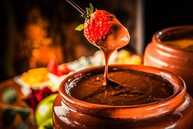 Fondue de chocolate Fondue de chocolate