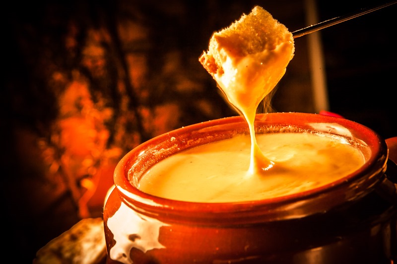 Fondue de queijo Fondue de queijo