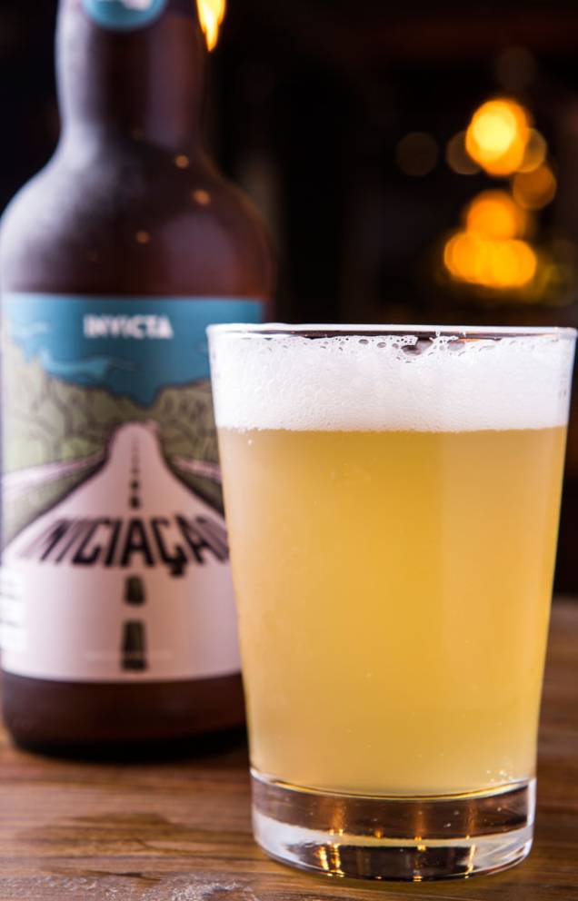 De trigo, a cerveja Invicta Iniciação é fácil de tomar De trigo, a cerveja Invicta Iniciação é fácil de tomar