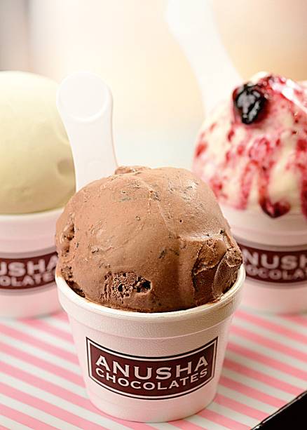 Chocolate belga, pistache e iogurte com calda de frutas vermelhas Chocolate belga, pistache e iogurte com calda de frutas vermelhas