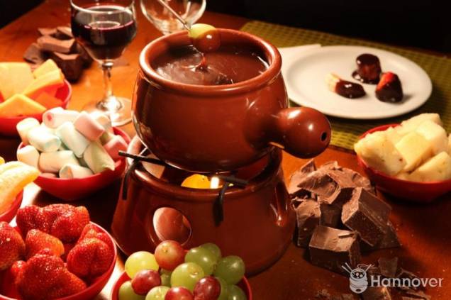 Hannover: cardápio tem fondue o ano todo Hannover: cardápio tem fondue o ano todo