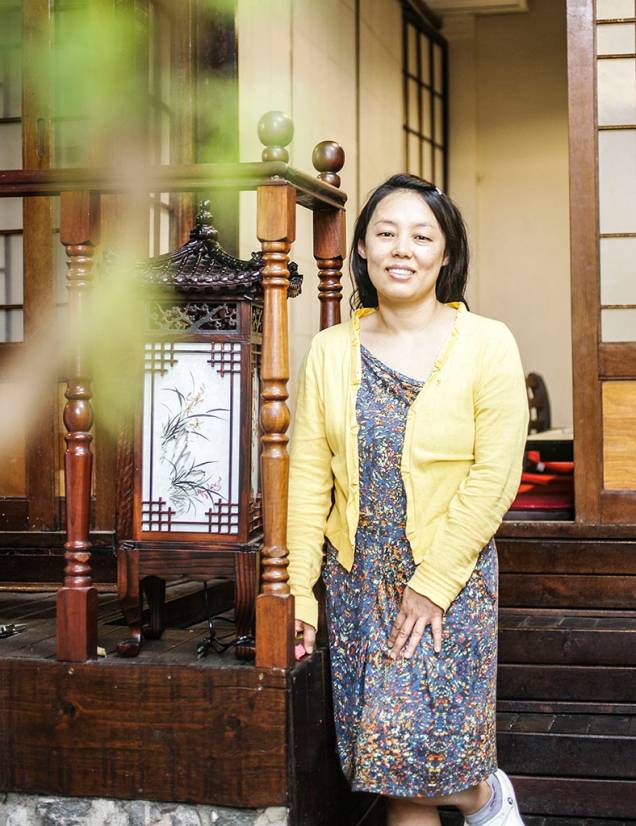 Helena Ha, mulher do proprietário Felipe Park, é a responsável pelas receitas Helena Ha, mulher do proprietário Felipe Park, é a responsável pelas receitas