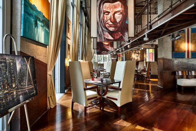 Ambiente do restaurante Canvas Ambiente do restaurante Canvas