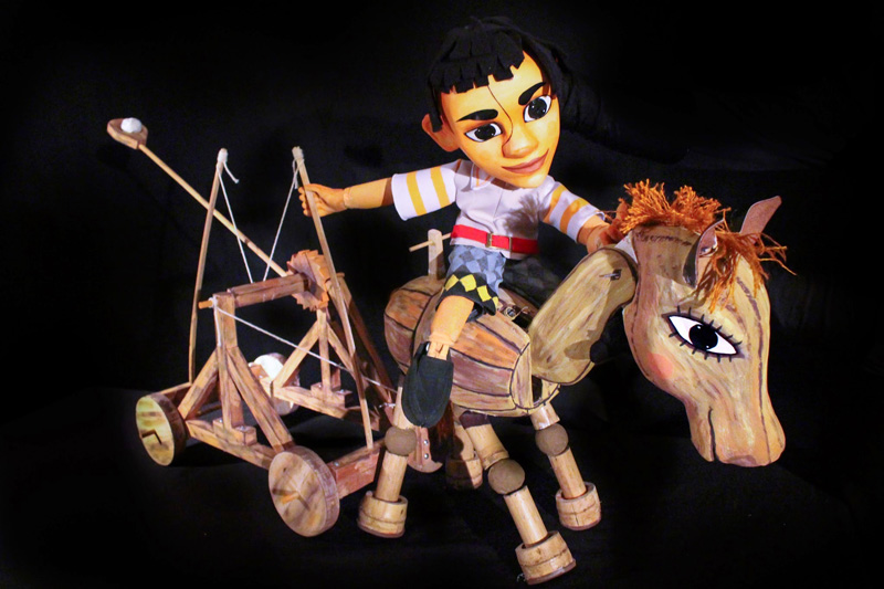 Na história, Jorginho e seus amigos são surpreendidos por um dragão faminto Na história, Jorginho e seus amigos são surpreendidos por um dragão faminto