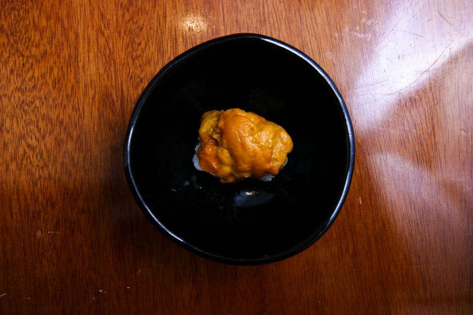 Sushi de ovas de uni Sushi de ovas de uni