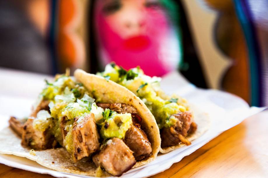 Taco de carnitas Taco de carnitas