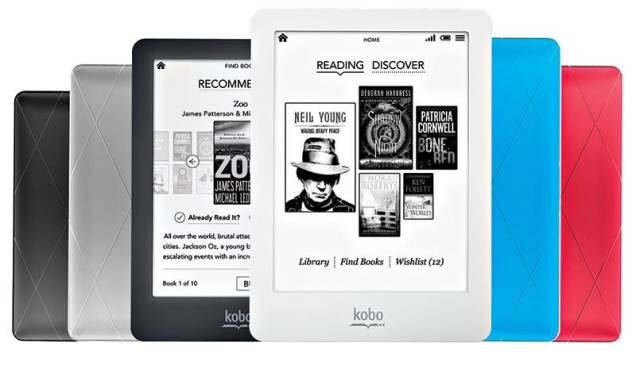 A rede está com preço especial para os e-readers da marca Kobo. A foto é do modelo Glo A rede está com preço especial para os e-readers da marca Kobo. A foto é do modelo Glo