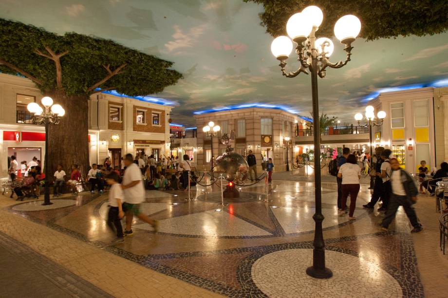 A área central do parque A área central do parque