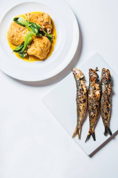 Entre as novas receitas de bacalhau, uma, com o peixe empanado, surpreende pela adição de molho de laranja com um toque agridoce Entre as novas receitas de bacalhau, uma, com o peixe empanado, surpreende pela adição de molho de laranja com um toque agridoce