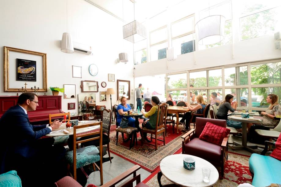 O ambiente da nova unidade, localizada no Itaim O ambiente da nova unidade, localizada no Itaim