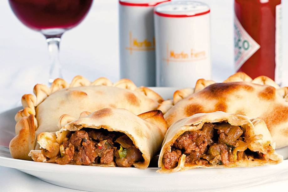 As deliciosas empanadas: cortesia na noite de 17 de setembro de 2015. As deliciosas empanadas: cortesia na noite de 17 de setembro de 2015.