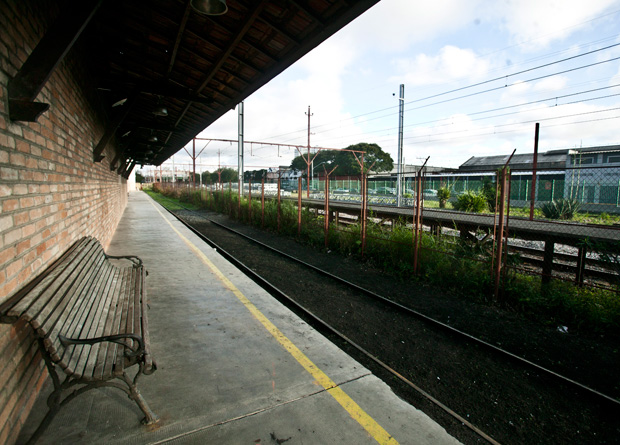 Chegada: vindos do porto de Santos, estrangeiros chegavam de Maria Fumaça Chegada: vindos do porto de Santos, estrangeiros chegavam de Maria Fumaça