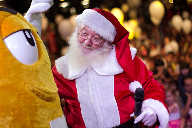 Papai Noel no Shopping West Plaza