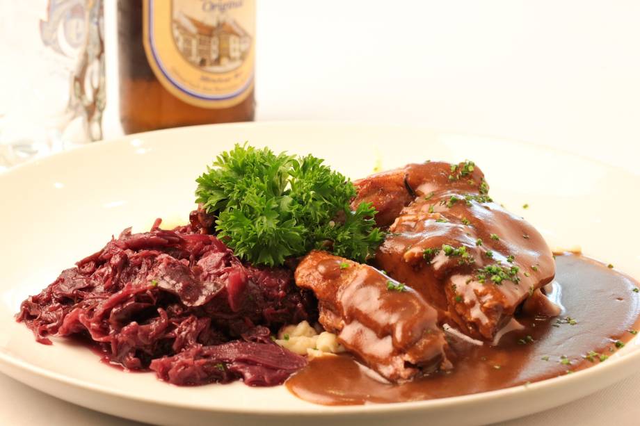 Pato a moda germanica Pato a moda germanica