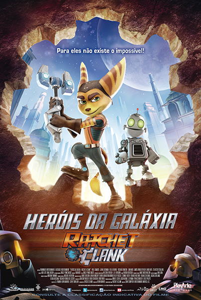 Pôster de Heróis da Galáxia: Ratchet e Clank Pôster de Heróis da Galáxia: Ratchet e Clank